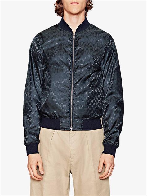 gucci reversible jacket|Gucci bomber jacket price.